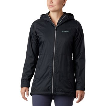 Columbia Ženske Jakne - Switchback Lined Long Crne | NDJG-50861